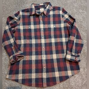 Faherty Legend Sweater Shirt, Burchfield Plaid, Women's Large